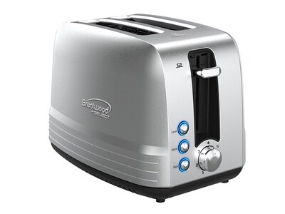 Brentwood TS227S Stainless Steel 2-Slice Toaster