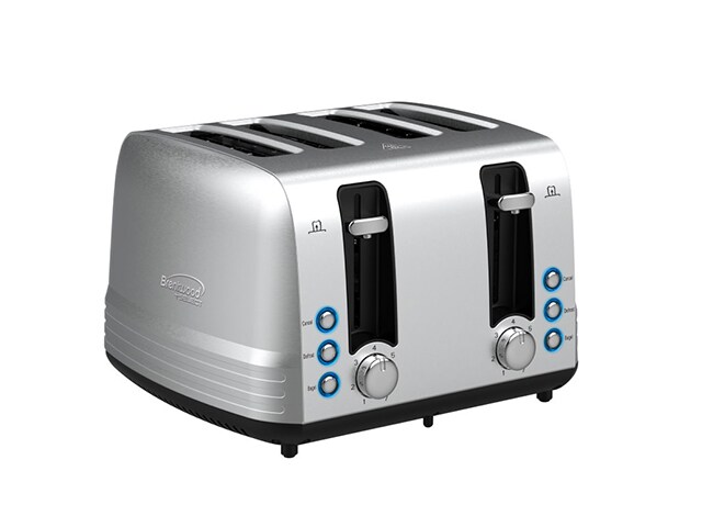 Brentwood TS447S Stainless Steel 4-Slice Toaster
