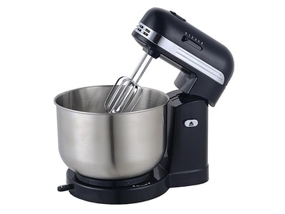 Brentwood SM-1162BK 5-Speed Stand Mixer with 3.5 Quart Stainless Steel Mixing Bowl - Black