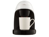 Brentwood TS112WH 1-Cup Coffee Maker with Mug - White