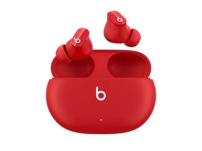 Beats Studio Buds Écouteurs-boutons sans fil avec annulation du bruit - Rouge Beats