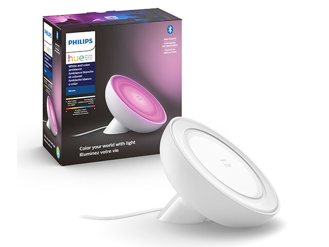 Philips Hue ambiance blanche et colorée Lampe de table Bloom (avec Bluetooth®)