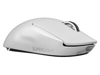 Souris optique de jeu 16 000 ppp sans fil G Pro X Superlight HERO de Logitech - blanc