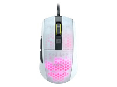 Roccat Burst Pro Wired Optical Gaming Mouse - White