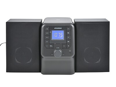 Sylvania Bluetooth® CD Microsystem with FM Radio -  Black