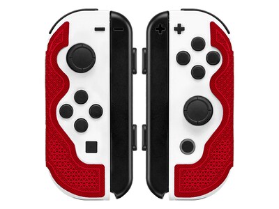 Grippant à manette DSP pour Nintendo Switch de Lizard Skins - Rouge cramoisi