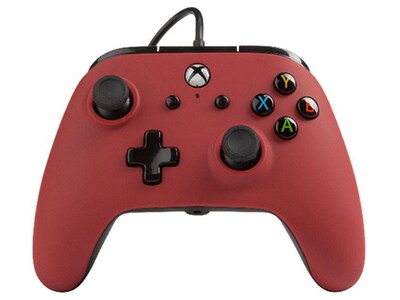 Manette filaire PowerA pour Xbox One - Rouge