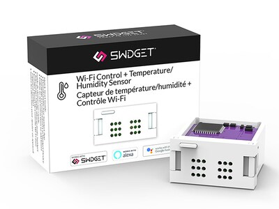 Swidget Wi-Fi futé + la température/insertion de Humi ajoutée
