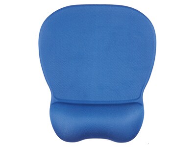 Tapis de souris de VITAL avec repose-poignet en gel - bleu