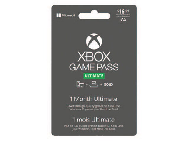 Xbox 1 Month Game Pass Ultimate 