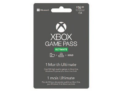 Passe de jeu de 1 mois Ultimate pour Xbox