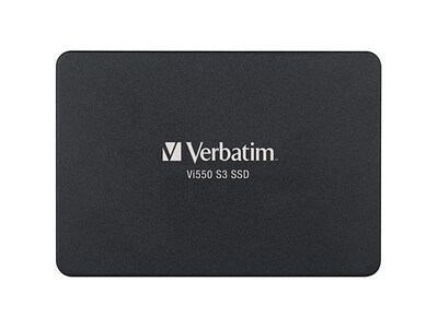 Verbatim Vi550 256GB SATA III 2.5" Internal Solid State Drive - Black