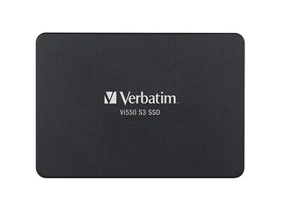 Verbatim Vi550 128GB SATA III 2.5" Internal Solid State Drive - Black