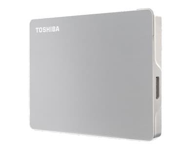 Disque dur portatif externe USB 3,0 2 To CANVIO Flex de Toshiba - argent