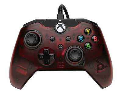 PDP Gaming Wired Controller for Xbox Series X/S, Xbox One - Crimson Red 