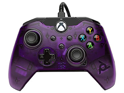 Manette filaire améliorée PDP pour Xbox Series X/S, Xbox One - Violet
