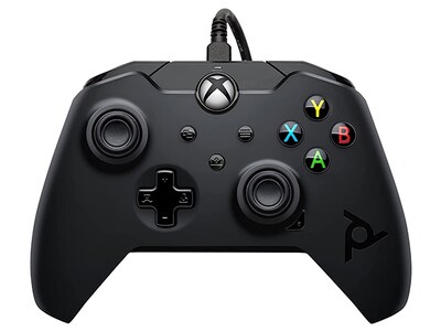 PDP Gaming Wired Controller for Xbox Series X/S, Xbox One - Raven Black
