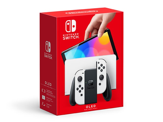 Nintendo Switchâ„¢ (OLED Model) with White Joy-Conâ„¢ 