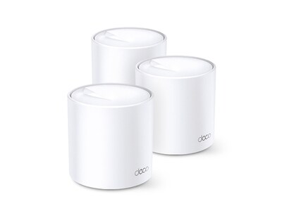 Système Wi-Fi 6 maillé pour toute la maison AX1800 DECO X20 de TP-Link (paquet de 3) - Blanc