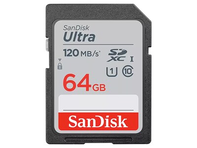 SanDisk Ultra 64GB UHS-I SDHC Memory Card