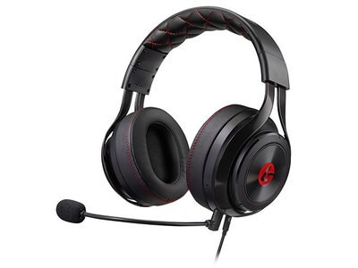 Lucid Sound LS25 Esports Over-Ear Wired Universal Gaming Headset - Black & Red