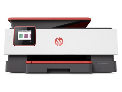 Imprimante à jet d’encre sans fil tout-en-un OfficeJet Pro 8035 de HP - rouge