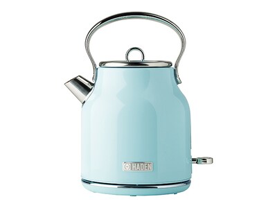 Haden Heritage 75004 1.7L Electric Kettle - Turquoise Blue