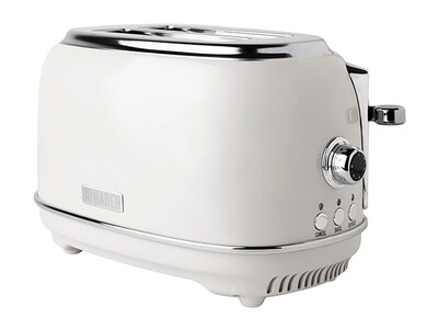 Haden Heritage 75018 2-Slice Wide Slot Toaster - Ivory White