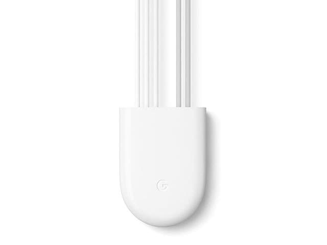 Adaptateur de fil C pour connecteur d’alimentation de Google Nest - blanc neige