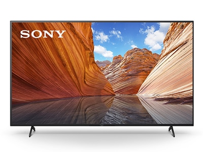Sony X80J 55” 4K HDR LED Smart TV with Google TV