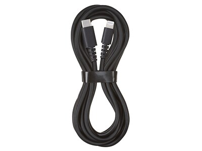 VITAL 3m (10’) Lightning-to-USB Type-C PVC Charge & Sync Cable - Black