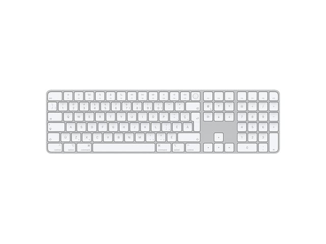 Magic Keyboard avec Touch ID et pavé numérique pour Mac à puce Apple - Français (Canada)