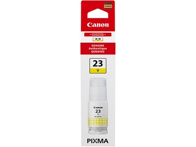 Canon PIXMA GI-23 Genuine Ink Cartridge - Yellow (4687C001)
