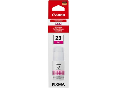 Canon PIXMA GI-23 Genuine Ink Cartridge - Magenta (4678C001)