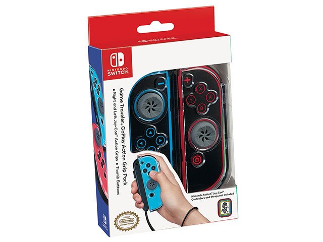 RDS Game Traveler Goplay Action Grip Packction Grip Pack for Nintendo Switch