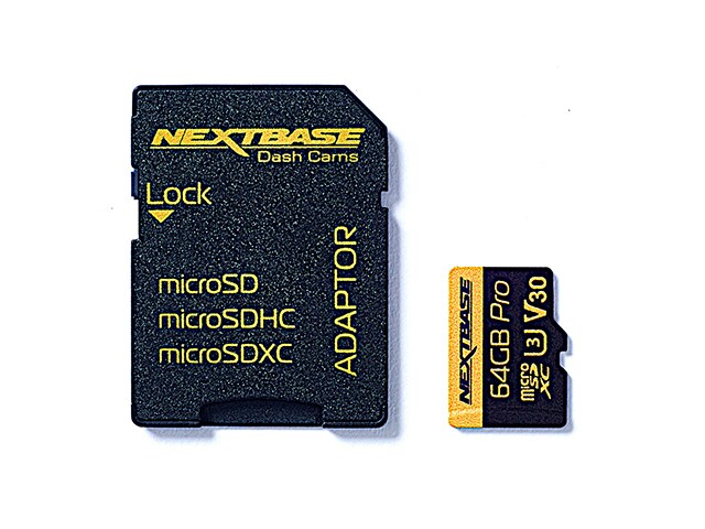 Nextbase Dash Camera 64GB U3 microSD Card