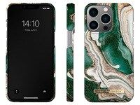 Étui d’iDeal of Sweden pour iPhone 13 Pro - marbre jade doré