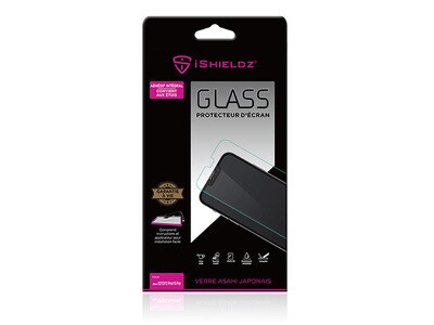Protecteur d’écran en verre trempé de iShieldz pour iPhone 14/13/13 Pro /12/12 Pro