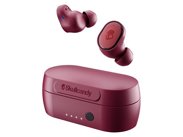 Skullcandy Sesh Evo True Wireless In-Ear Earbuds - Deep Red