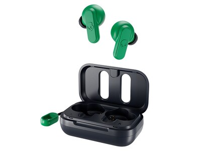 Écouteurs boutons 100 % sans fil Dime de Skullcandy - bleu vert