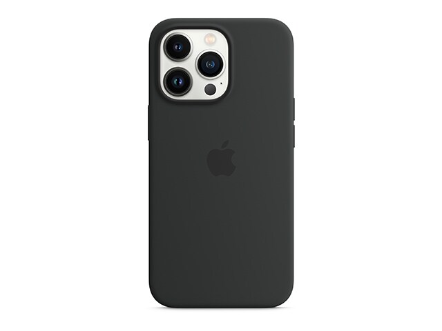 Étui en silicone avec MagSafe pour iPhone 13 Pro - noir