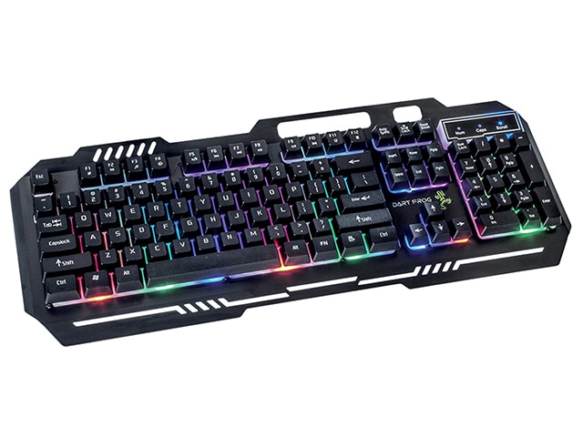 Dart Frog RGB Wired Gaming Keyboard - Black