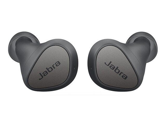 Écouteurs-boutons véritablement sans fil Elite 3 de Jabra - gris foncé 			