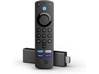 Amazon Fire TV Stick 4K (2021) avec télécommande vocale Alexa		