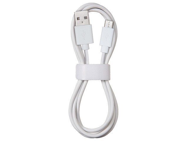 VITAL 1.2m (4’) Micro USB-to-USB Cable - White