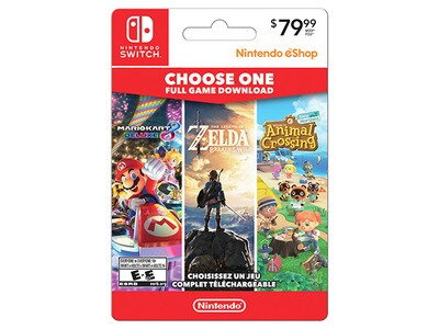 Nintendo Player’s Choice Top Sellers Full Game Download Cards For Nintendo Switch
