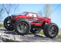 LiteHawk Crusher Evo 1:12 R/C Monster Truck - Red 