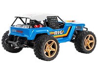 Camion téléguidé RIG 1:10 de LiteHawk - bleu