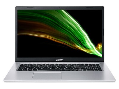 Acer Aspire 3 A317-53-37BH 17.3" HD Laptop with Intel® i3-1115G4, 8GB DDR4, 1TB HDD & Windows 10 Home - Silver