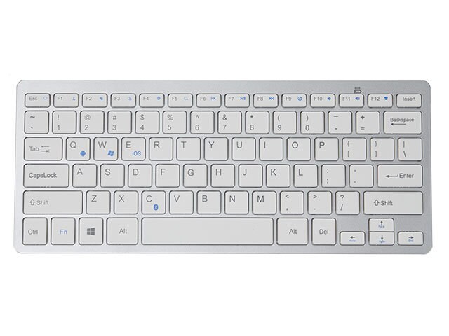 VITAL Bluetooth® Slim Portable Keyboard - White